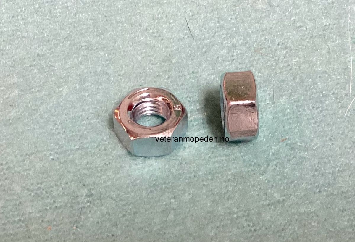 Sekskantmutter, 1/4 tom UNF